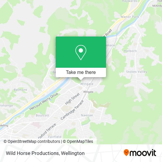 Wild Horse Productions map