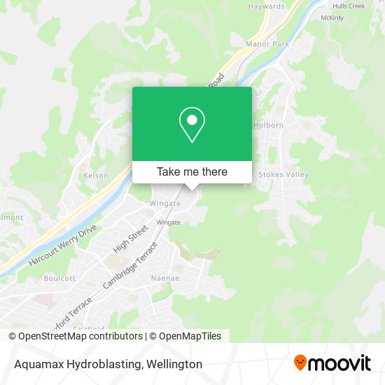 Aquamax Hydroblasting map