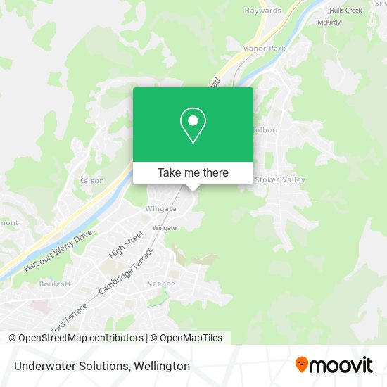 Underwater Solutions map