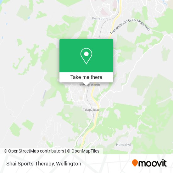 Shai Sports Therapy map