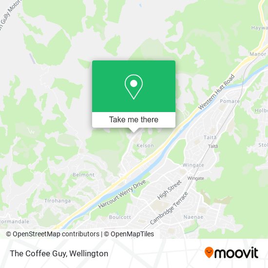 The Coffee Guy map