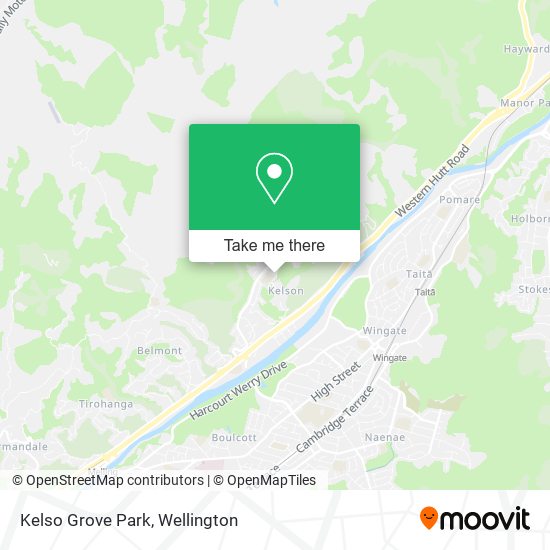 Kelso Grove Park map