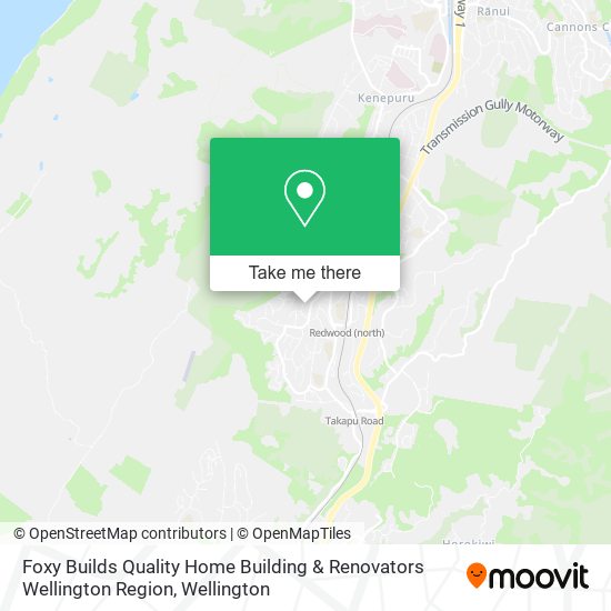 Foxy Builds Quality Home Building & Renovators Wellington Region地图