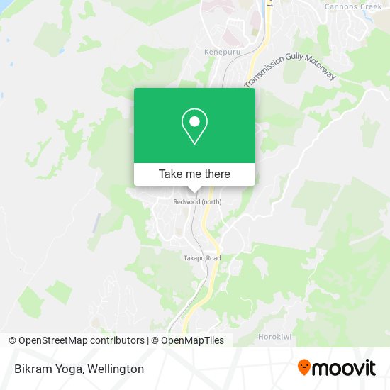 Bikram Yoga map