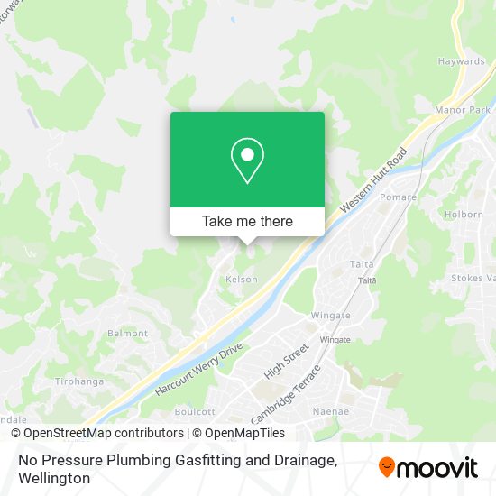 No Pressure Plumbing Gasfitting and Drainage map