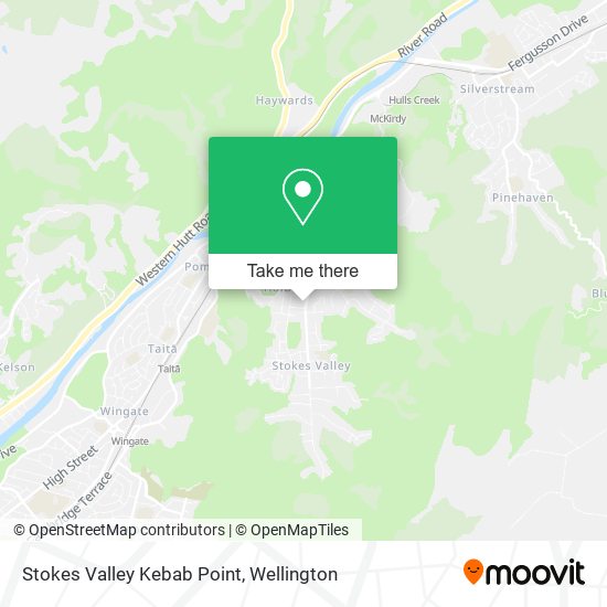 Stokes Valley Kebab Point map