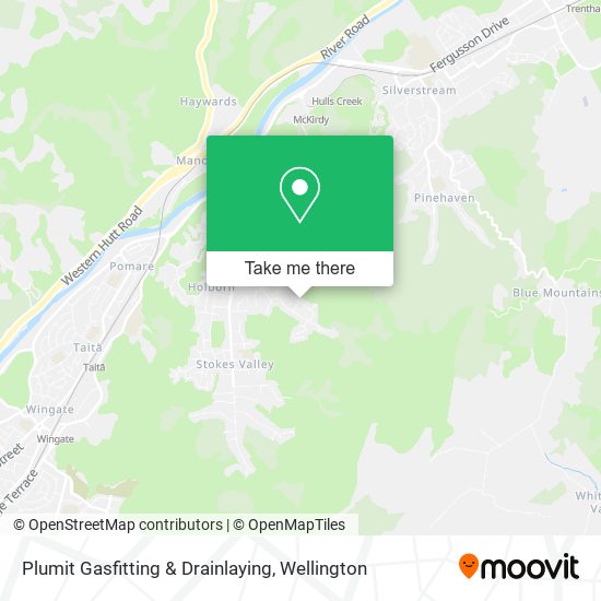 Plumit Gasfitting & Drainlaying map