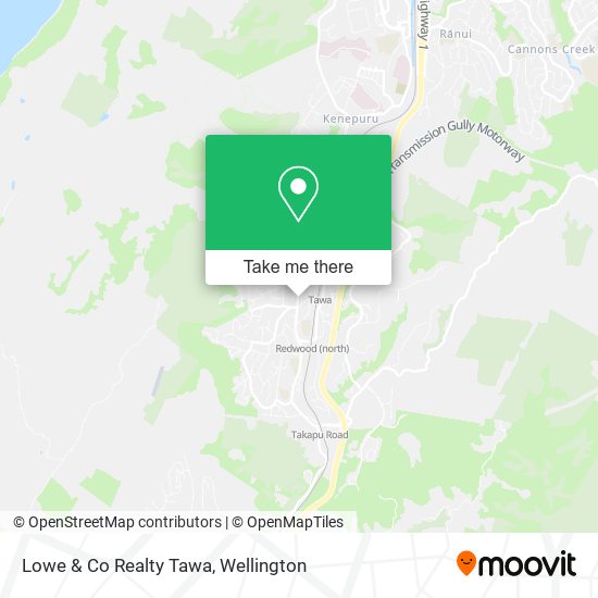 Lowe & Co Realty Tawa map