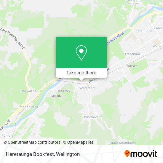 Heretaunga Bookfest map