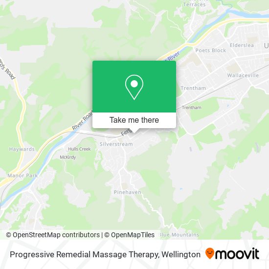 Progressive Remedial Massage Therapy map