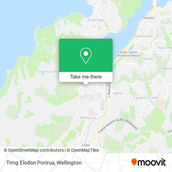 Timg Elsdon Porirua map