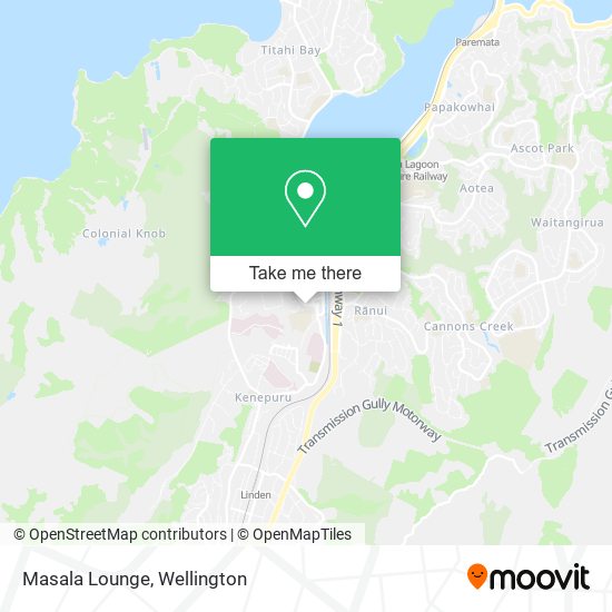 Masala Lounge map