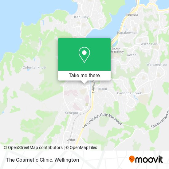 The Cosmetic Clinic map