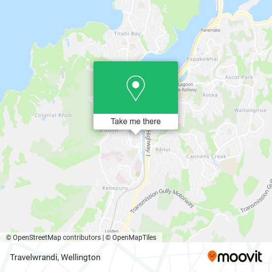 Travelwrandi map