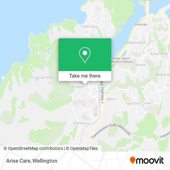 Arise Care map