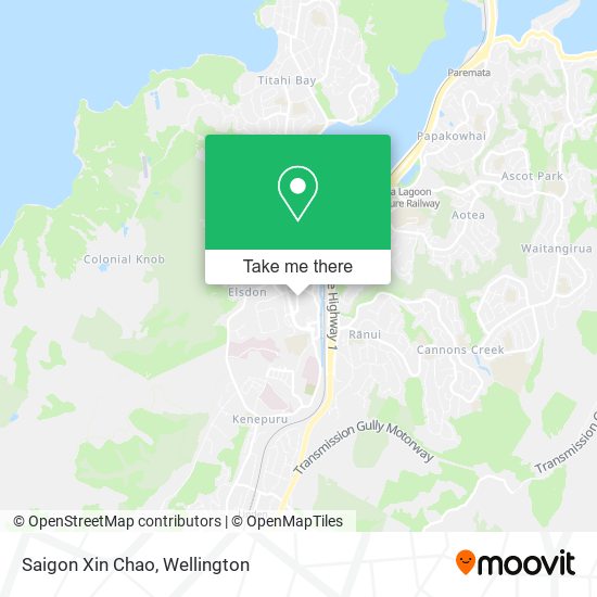Saigon Xin Chao map