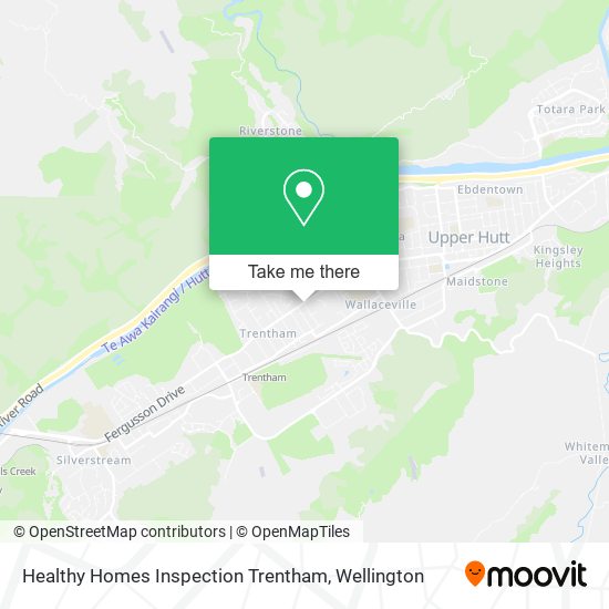 Healthy Homes Inspection Trentham map