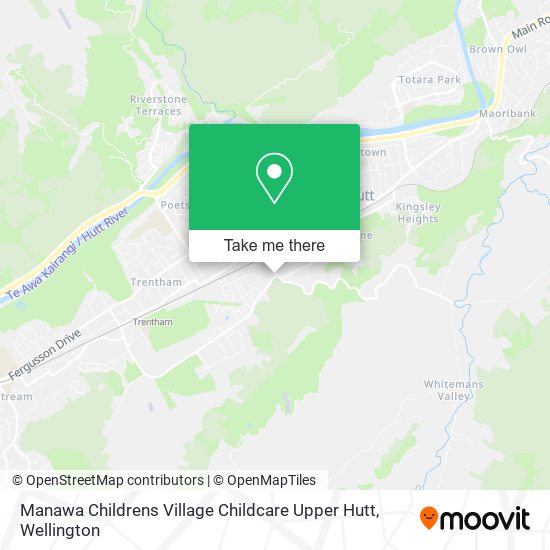Manawa Childrens Village Childcare Upper Hutt map