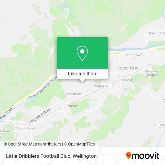 Little Dribblers Football Club map