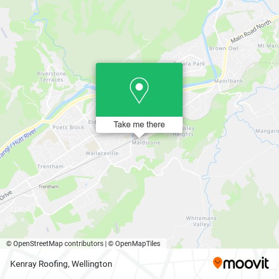 Kenray Roofing map