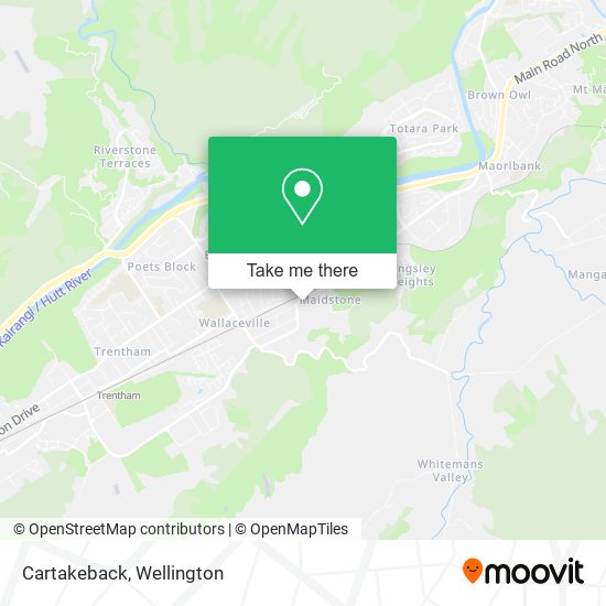 Cartakeback map