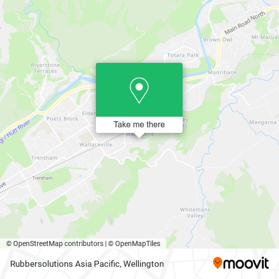 Rubbersolutions Asia Pacific map