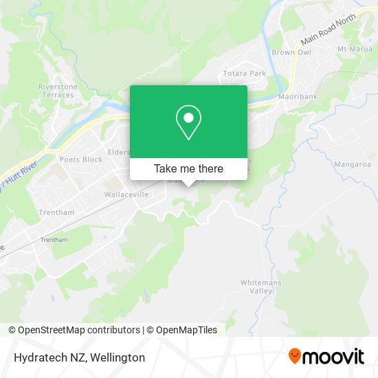 Hydratech NZ map