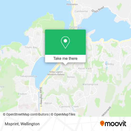 Msprint map