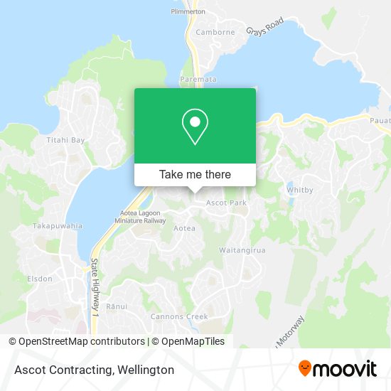 Ascot Contracting map