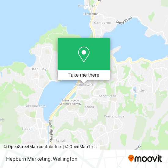 Hepburn Marketing map