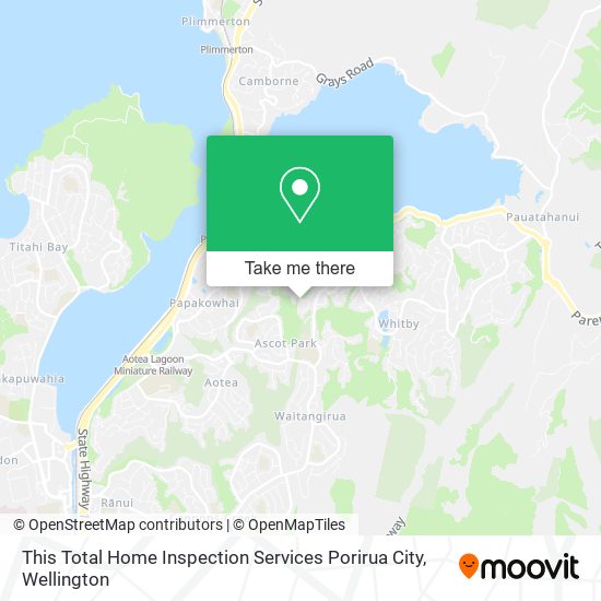 This Total Home Inspection Services Porirua City map