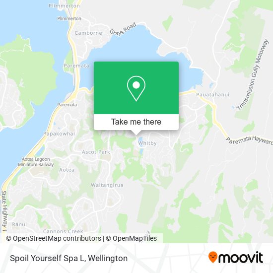 Spoil Yourself Spa L map