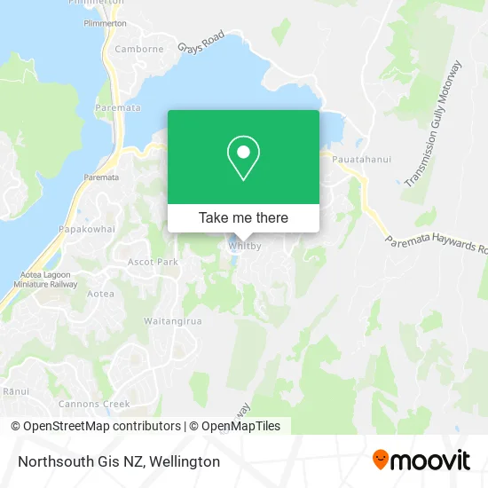 Northsouth Gis NZ map