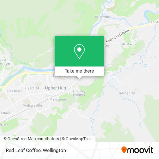 Red Leaf Coffee map