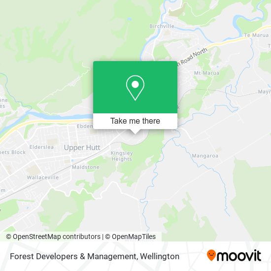 Forest Developers & Management map