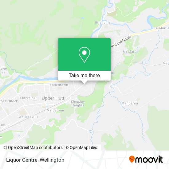 Liquor Centre map