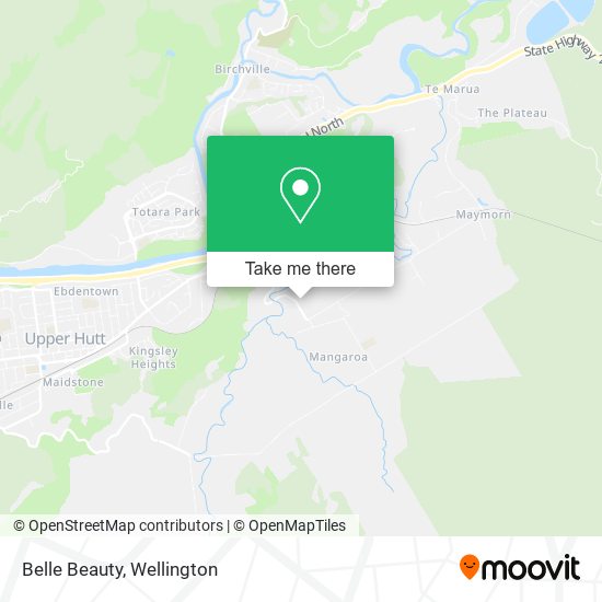 Belle Beauty map