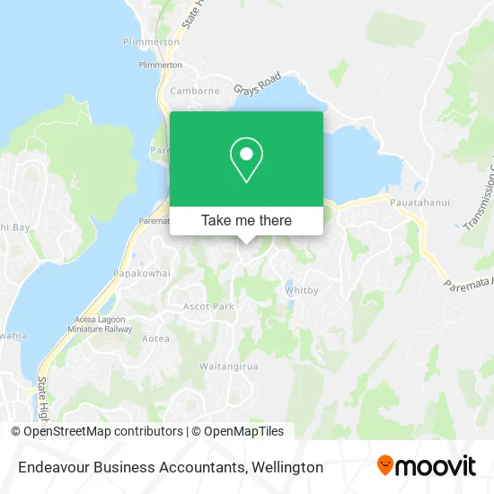 Endeavour Business Accountants map