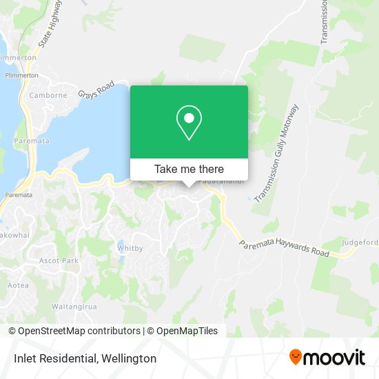 Inlet Residential map