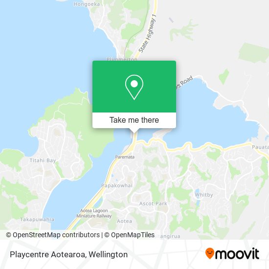 Playcentre Aotearoa map