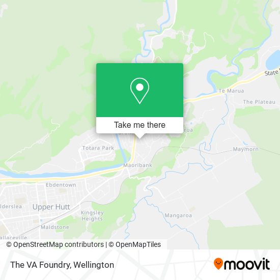 The VA Foundry map
