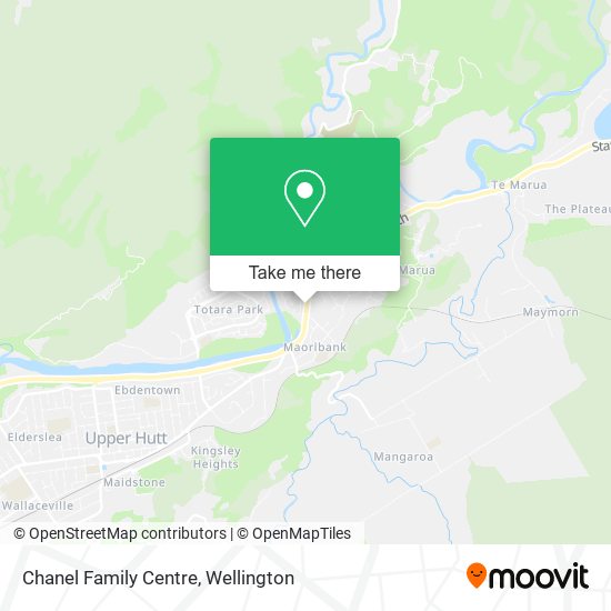 Chanel Family Centre map