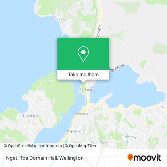 Ngati Toa Domain Hall地图