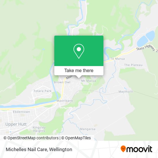 Michelles Nail Care map
