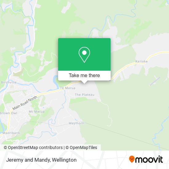 Jeremy and Mandy map
