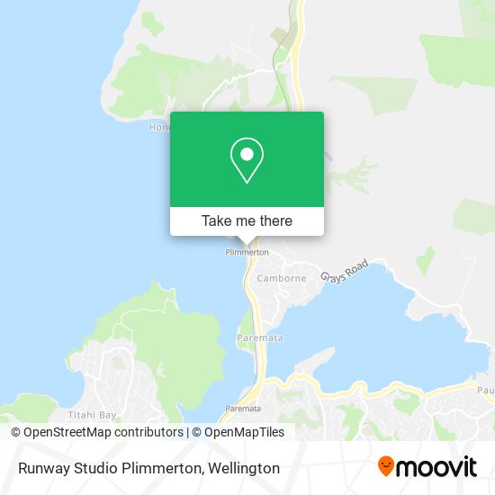 Runway Studio Plimmerton map