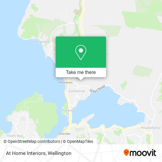 At Home Interiors map