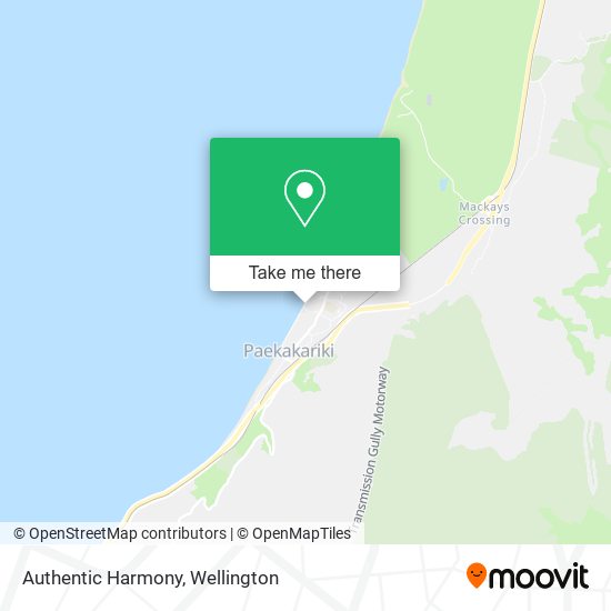 Authentic Harmony map