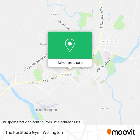 The Fortitude Gym map