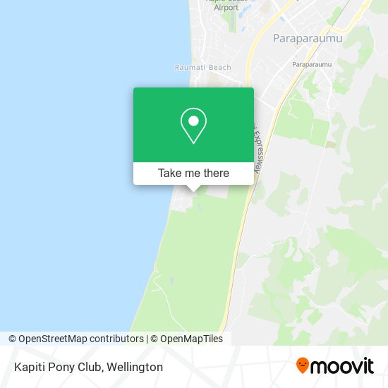 Kapiti Pony Club map